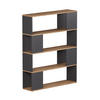 RAUMTEILER Eneos Anthrazit/Goldkraft Eiche 100 x 124.5 cm - Anthrazit/Eiche Wotan, Holzwerkstoff (100/124.5/24cm) - Vicco