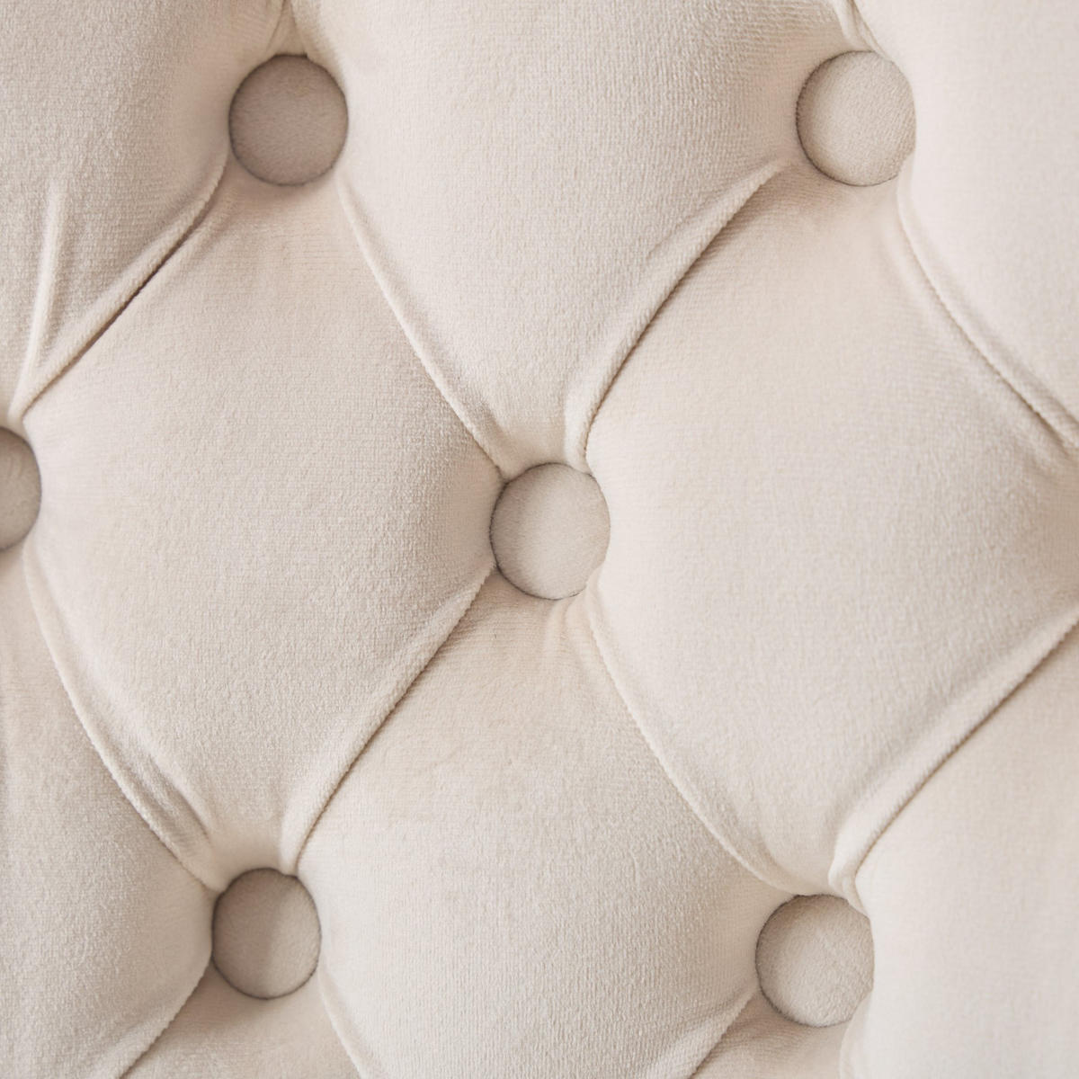 BARHOCKER 2er-Set Beige mit Samtbezug, Rückenlehne und 360° Drehfunktion - Beige, Textil (55/97.5/44.5cm) - PANGIVO