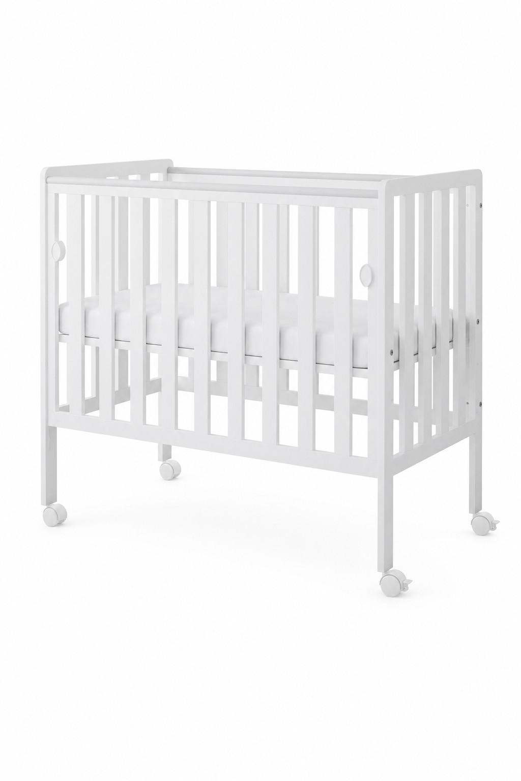 BEISTELLBETT BeBino Mini - Weiß, Holz (50/100cm) - kiki design