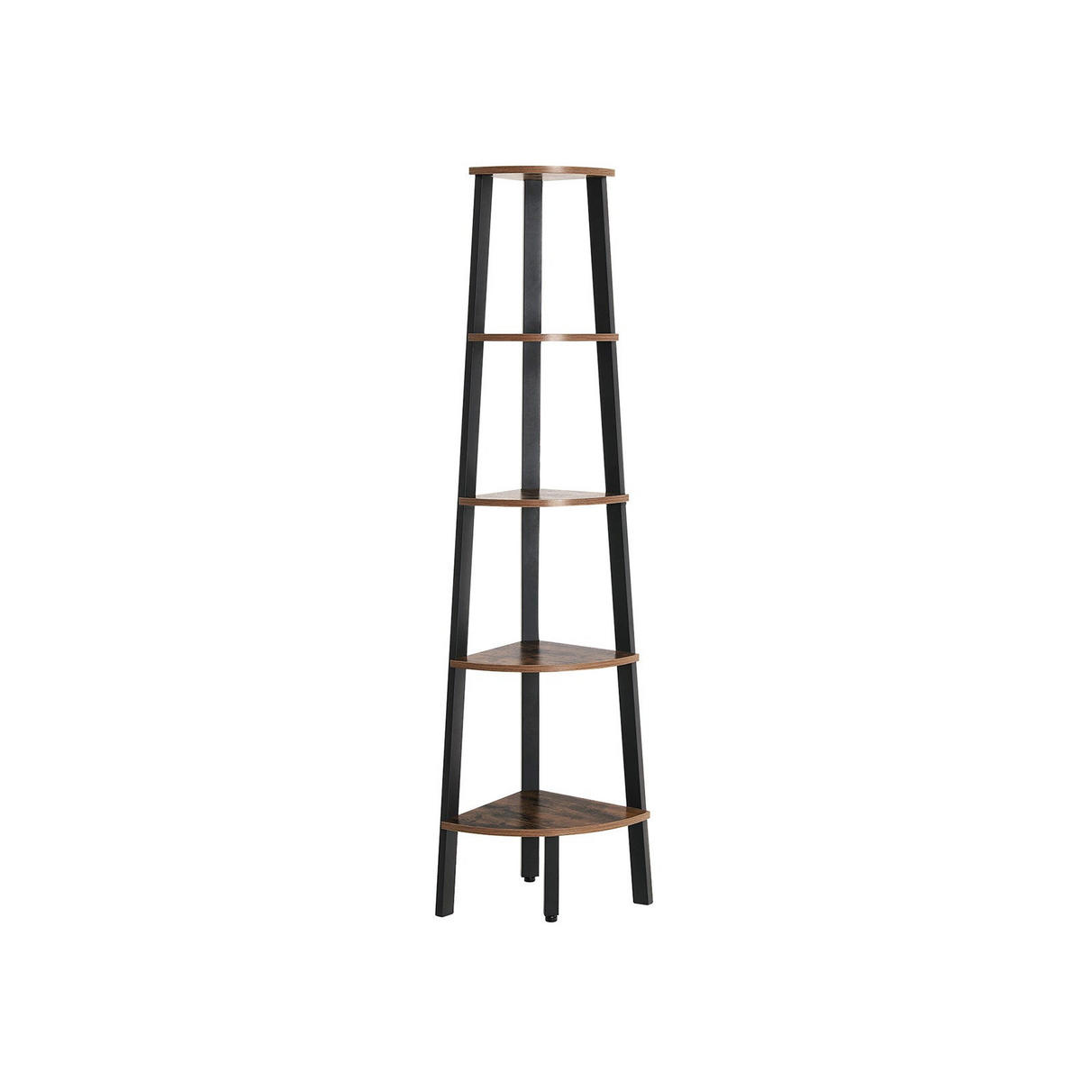 ECKREGAL STANDREGAL - Braun, Holzwerkstoff (159/34/32.5cm) - Hansiro