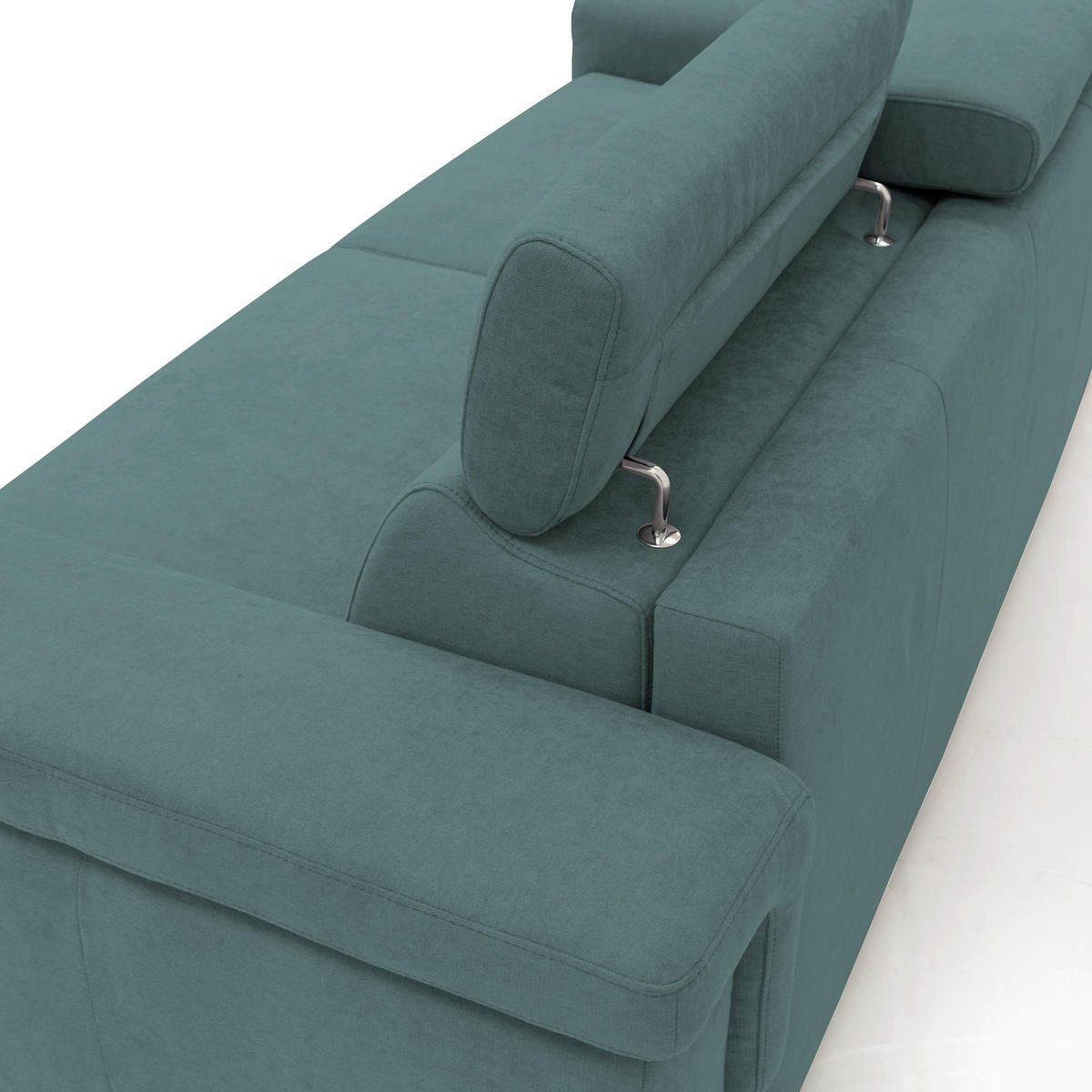 SCHLAFSOFA Giunone - Petrol, Textil (200/100/95cm) - Divani.store