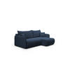 ECKSOFA Calgary - Dunkelblau, Holzwerkstoff/Textil (207/148cm) - Fun Möbel