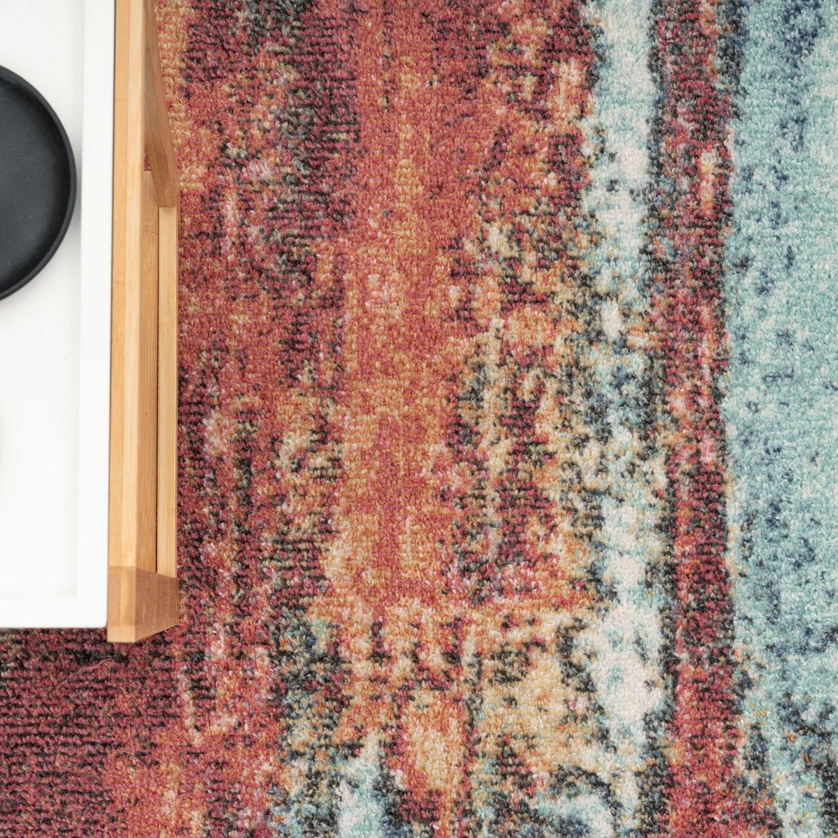 KURZFLORTEPPICH 120/160 RYAN 933 - Multicolor, Kunststoff (120/160cm) - Paco Home