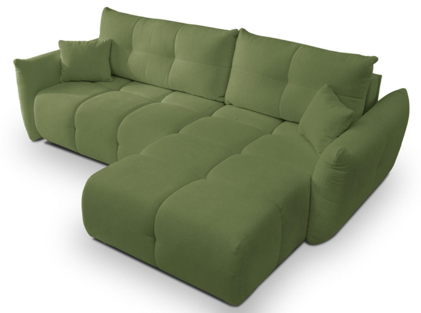 Sepro Meble Ecksofa Grün 257x177 cm