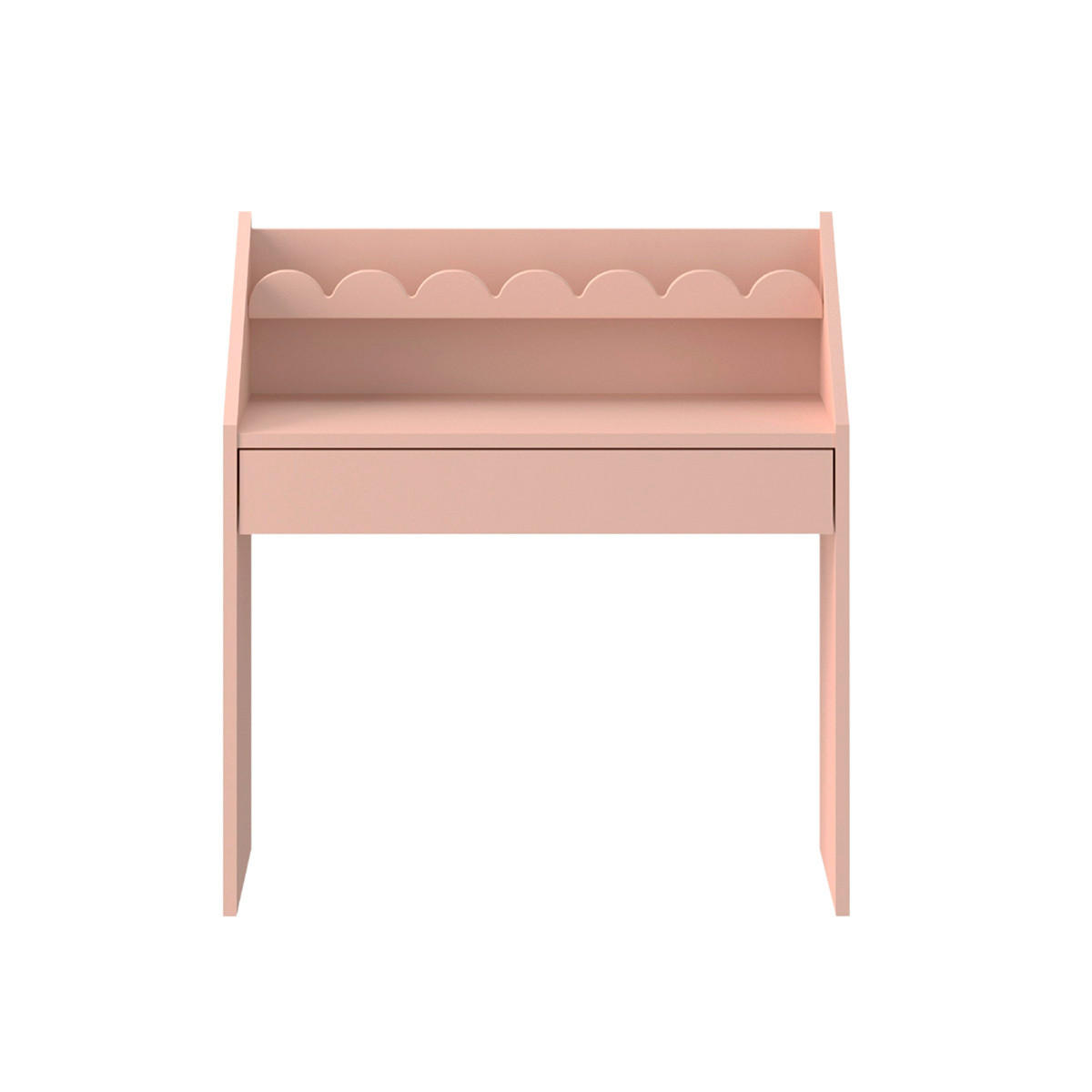 PÍSACÍ STÔL Book Nook Rose - pink, kompozitné drevo (71/76/33cm) - Petits-meubles