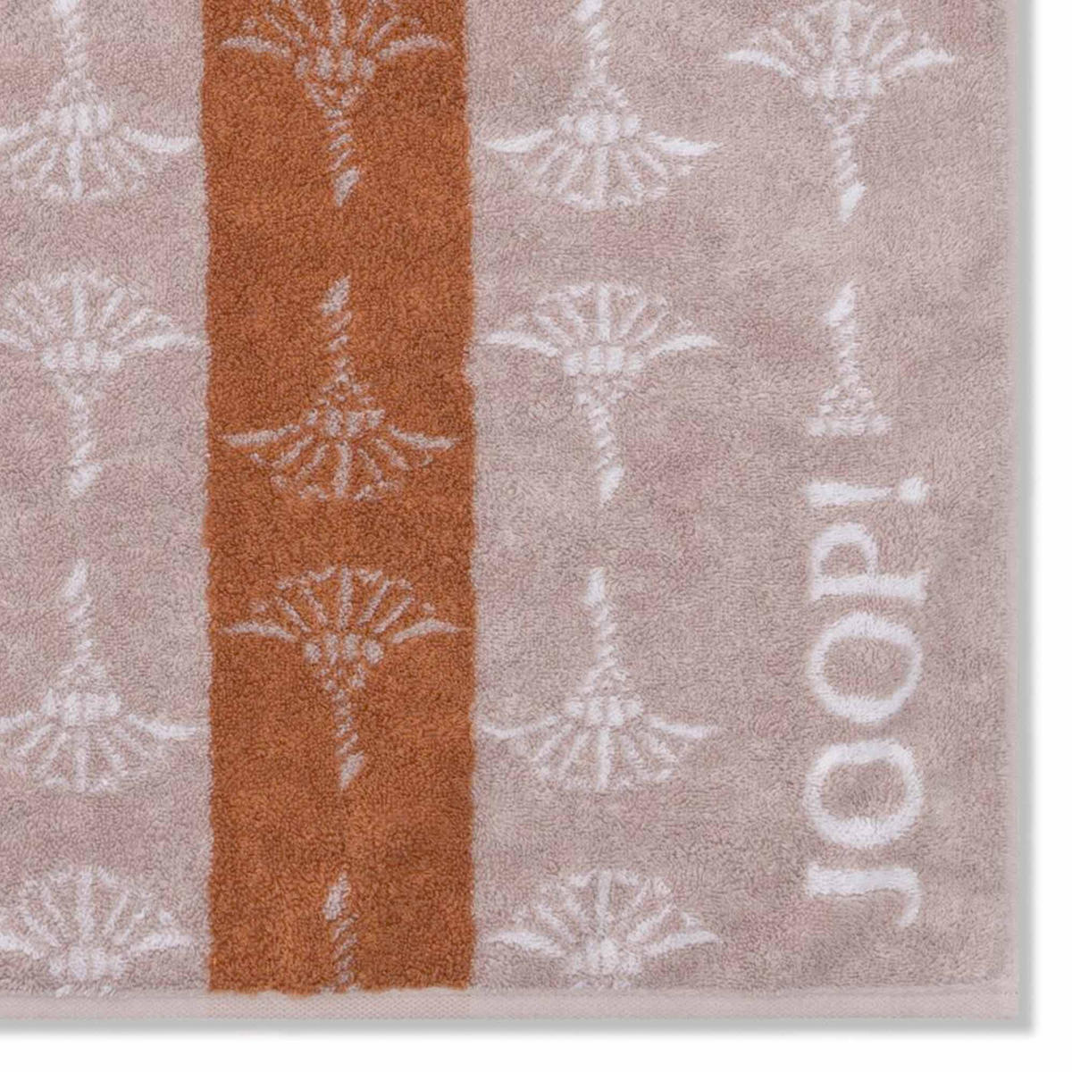 HANDTUCH DIVIDED CORNFLOWER 1706 NATUR - 36 - Beige, Textil (50/100cm) - Joop!