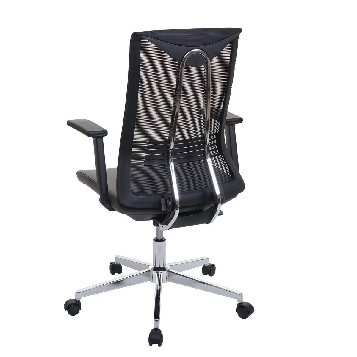 BÜROSTUHL Grau - Grau, Textil (65/110/66cm) - MCW