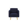 SESSEL Brest-Malmo 79 - Dunkelblau, Holz/Textil (80/84/81cm)