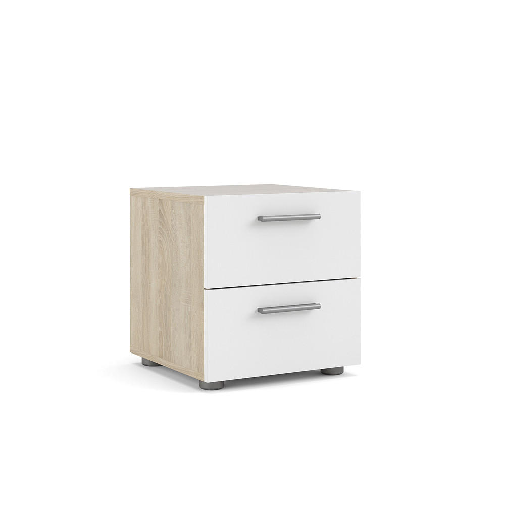 NACHTSCHRANK Eiche - Eiche Wotan, Holzwerkstoff (40/42/40cm) - ebuy24