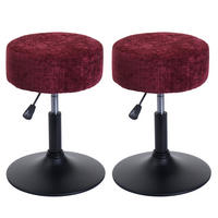 HOCKER Bordeaux 2er-Set - Bordeaux, Textil (37/57/37cm) - MCW