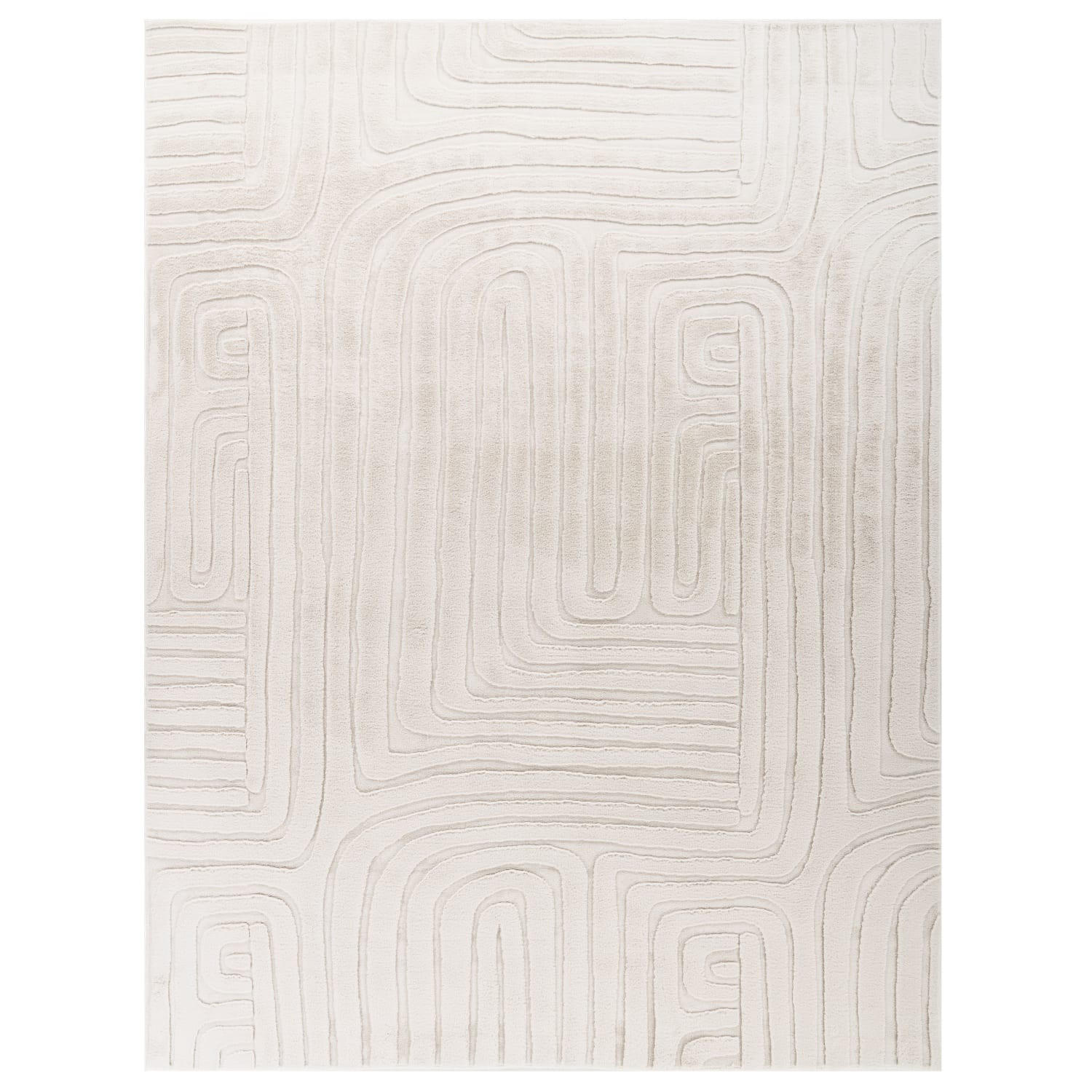 KURZFLORTEPPICH 200/280 cm Lelystad 528 - Creme, Kunststoff (200/280cm) - Paco Home