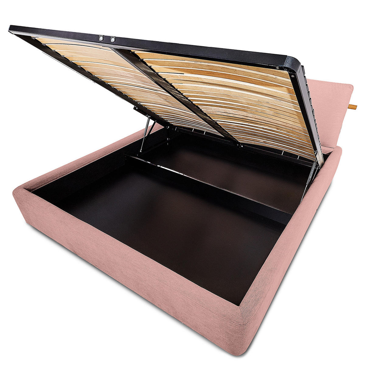 POLSTERBETT - Mauve, Textil (200/200cm) - home24