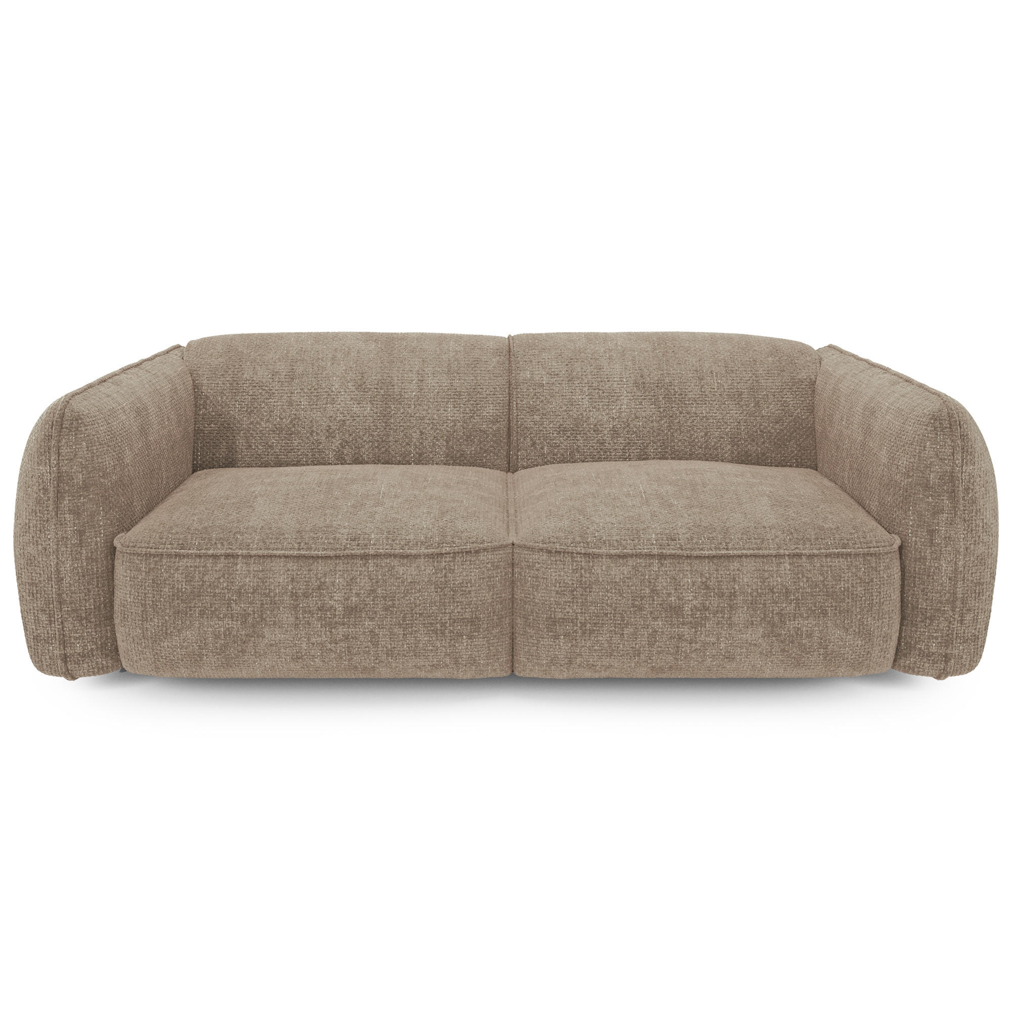Sia Home Sofa Taupe 196x74x90 cm