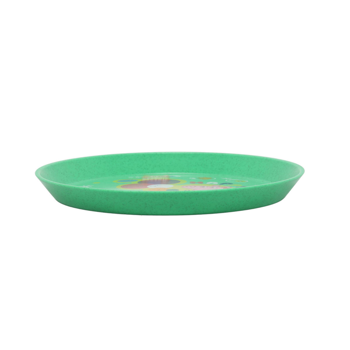TELLER Peppa Pig Connect Ø 20,5 cm - Grün, Kunststoff (20.5cm)