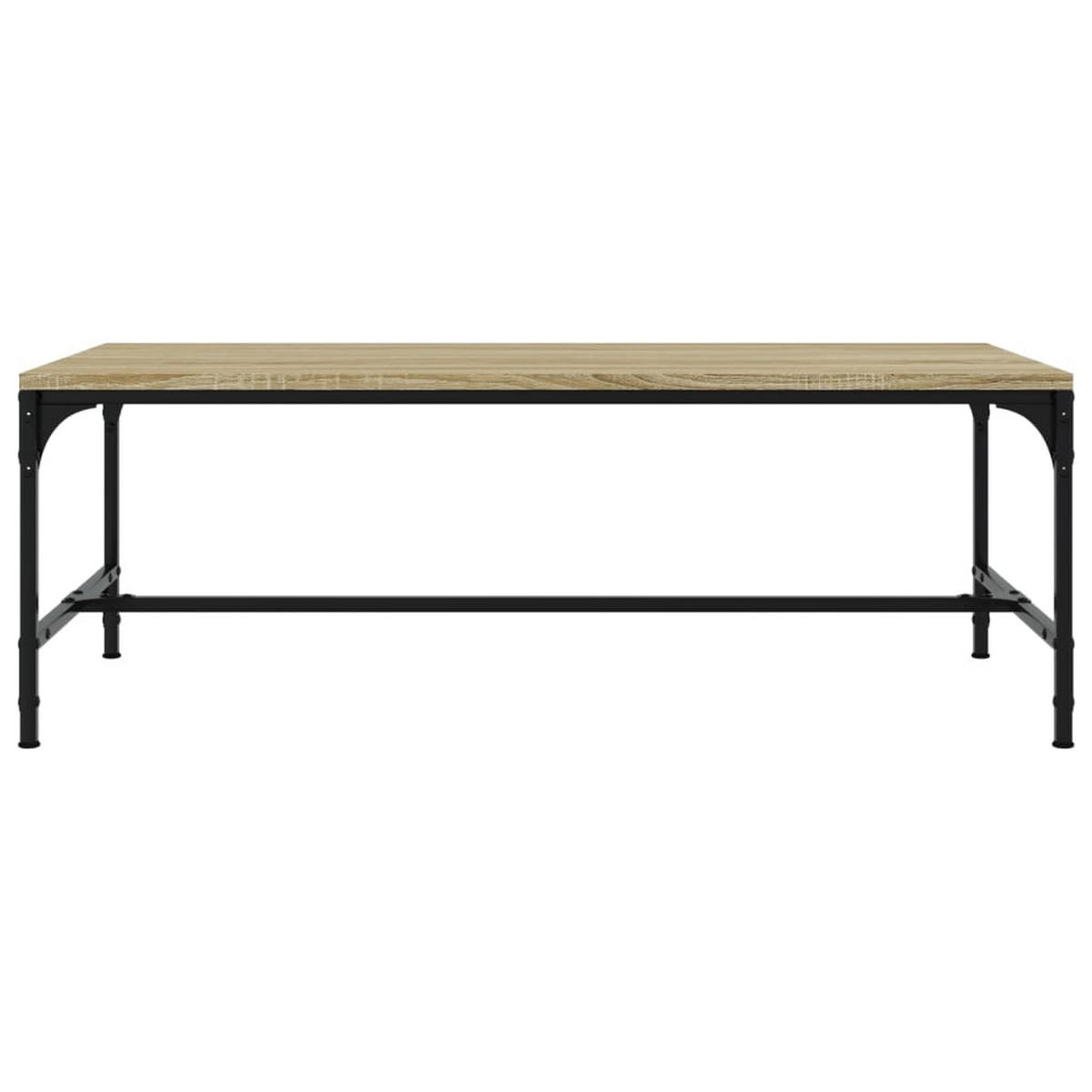 COUCHTISCH Sonoma-Eiche 100x50x35 cm Holzwerkstoff - Braun, Holzwerkstoff (100/50/35cm) - furnicato