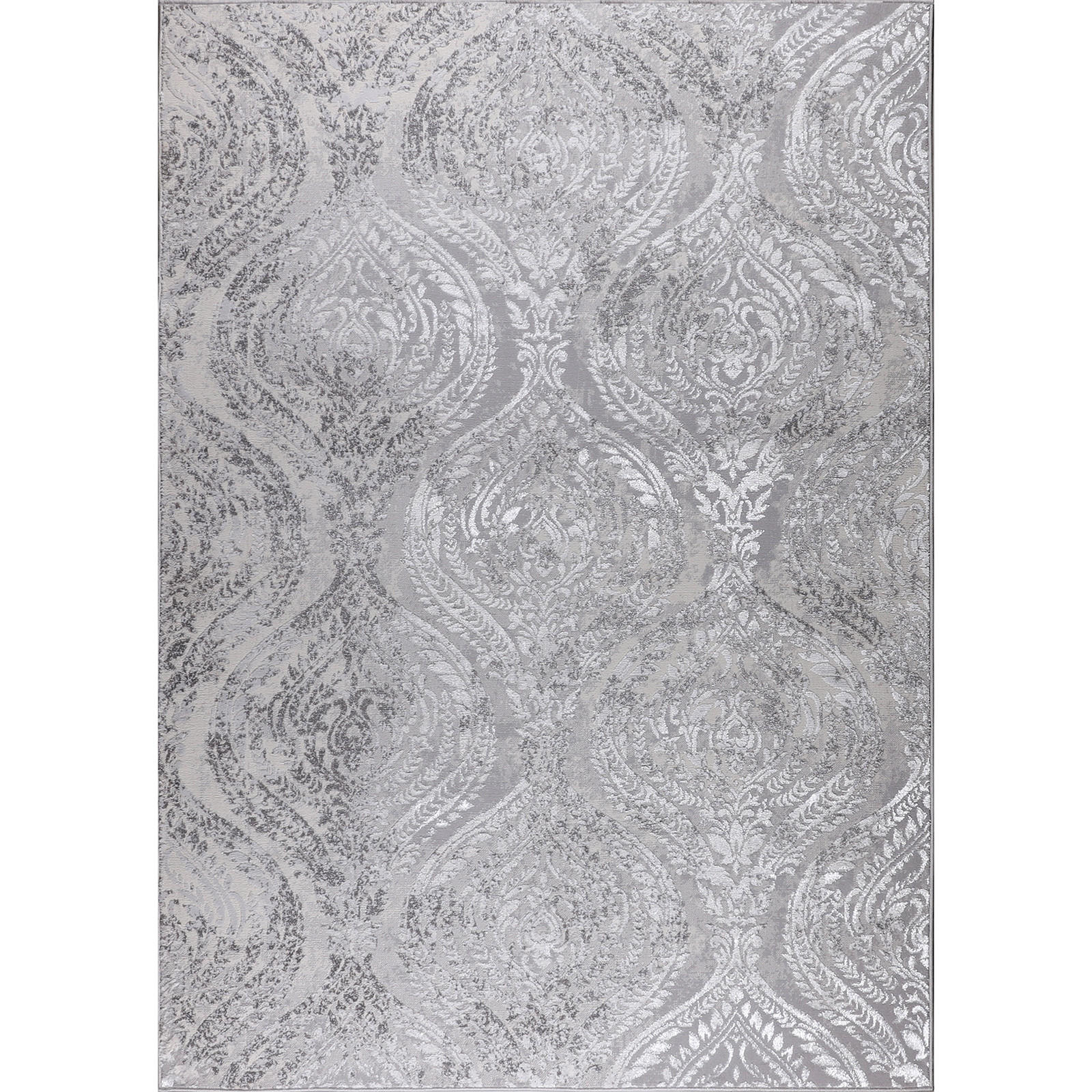 VINTAGE-TEPPICH 160/213 cm Weiß - Beige, Naturmaterialien/Textil (160/213cm) - LIVABLISS