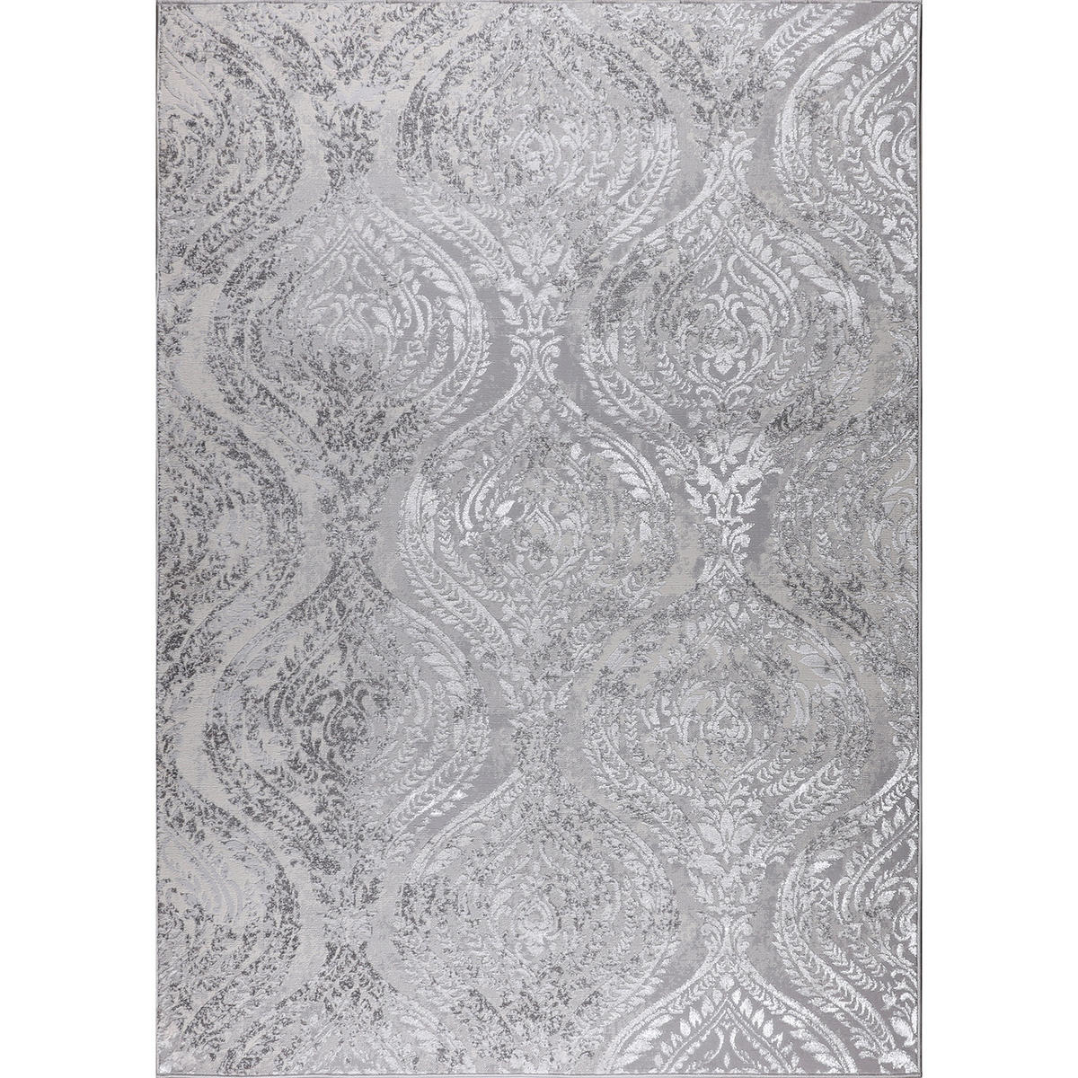 VINTAGE-TEPPICH 120x170 cm Weiß - Beige, Naturmaterialien/Textil (120/170cm) - LIVABLISS