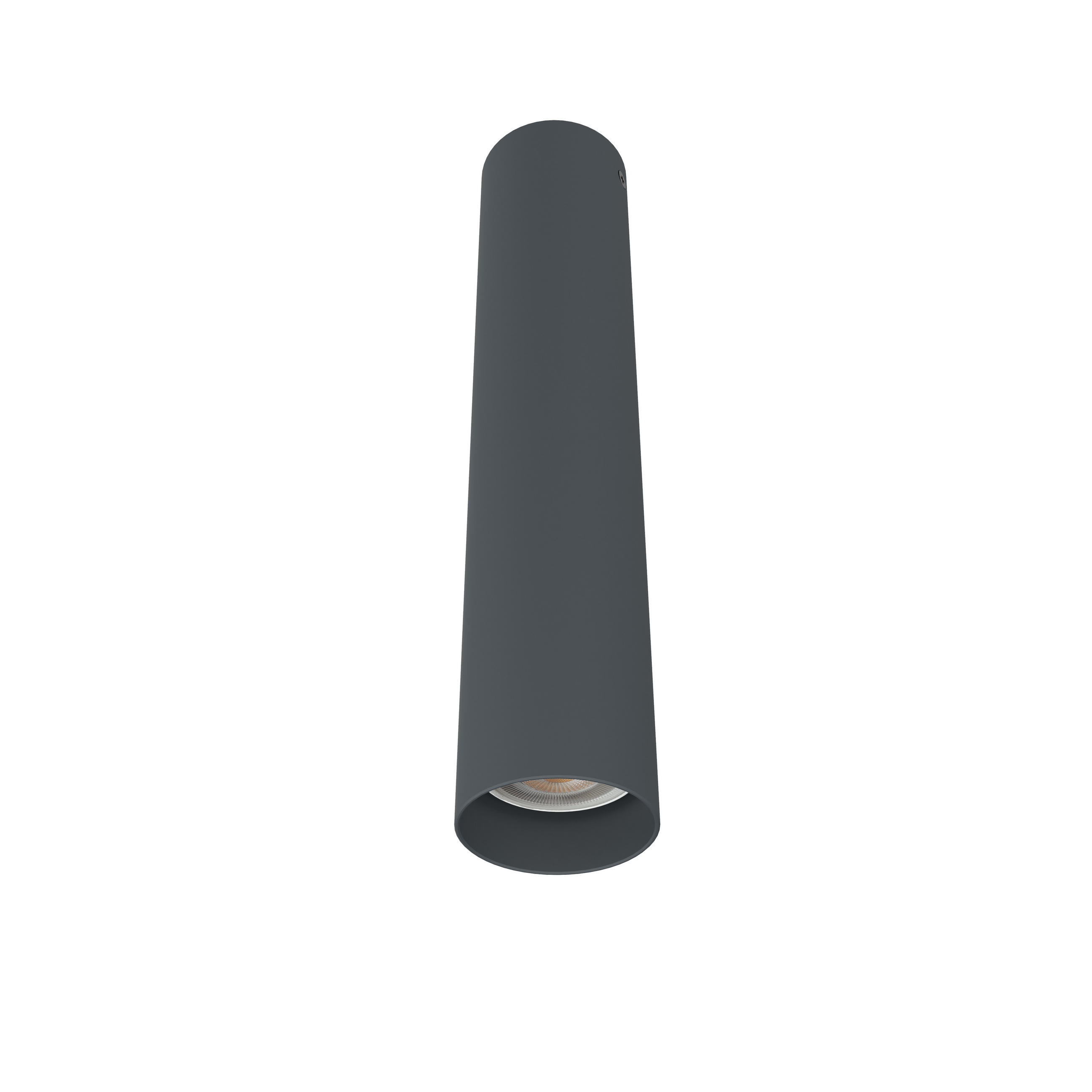 DECKENLEUCHTE Rond - Anthrazit, Metall (6/6/30cm) - Lumicom