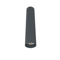 DECKENLEUCHTE Rond - Anthrazit, Metall (6/6/30cm) - Lumicom