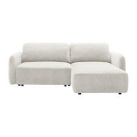 SCHLAFSOFA - 4 Personen - stoff - gebrochenes weiß Plufati - Weiß, Textil (230/83/165cm) - Vente-Unique