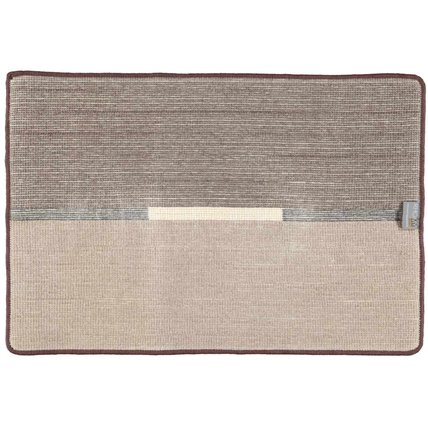 BADTEPPICH MIRA KAFFEE - 411 - Braun, Textil (60/90cm) - Rhomtuft