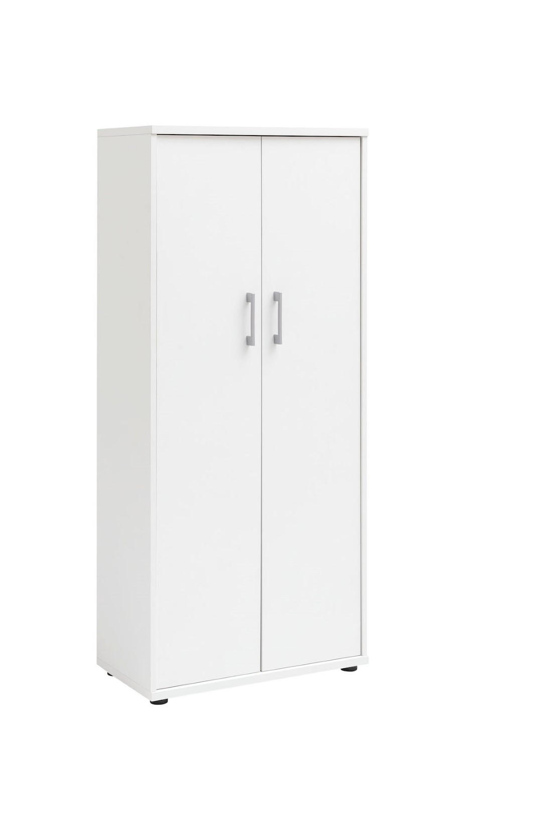 AKTENSCHRANK Tiger Large 147x65x34 cm 4 Fächern & 2 Flügeltüren Weiß - Weiß, Holz (65/147/34cm) - PROREGAL