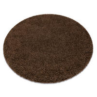 TEPPICH Soffi 80 cm - Braun, Textil (80/80cm) - rugsX