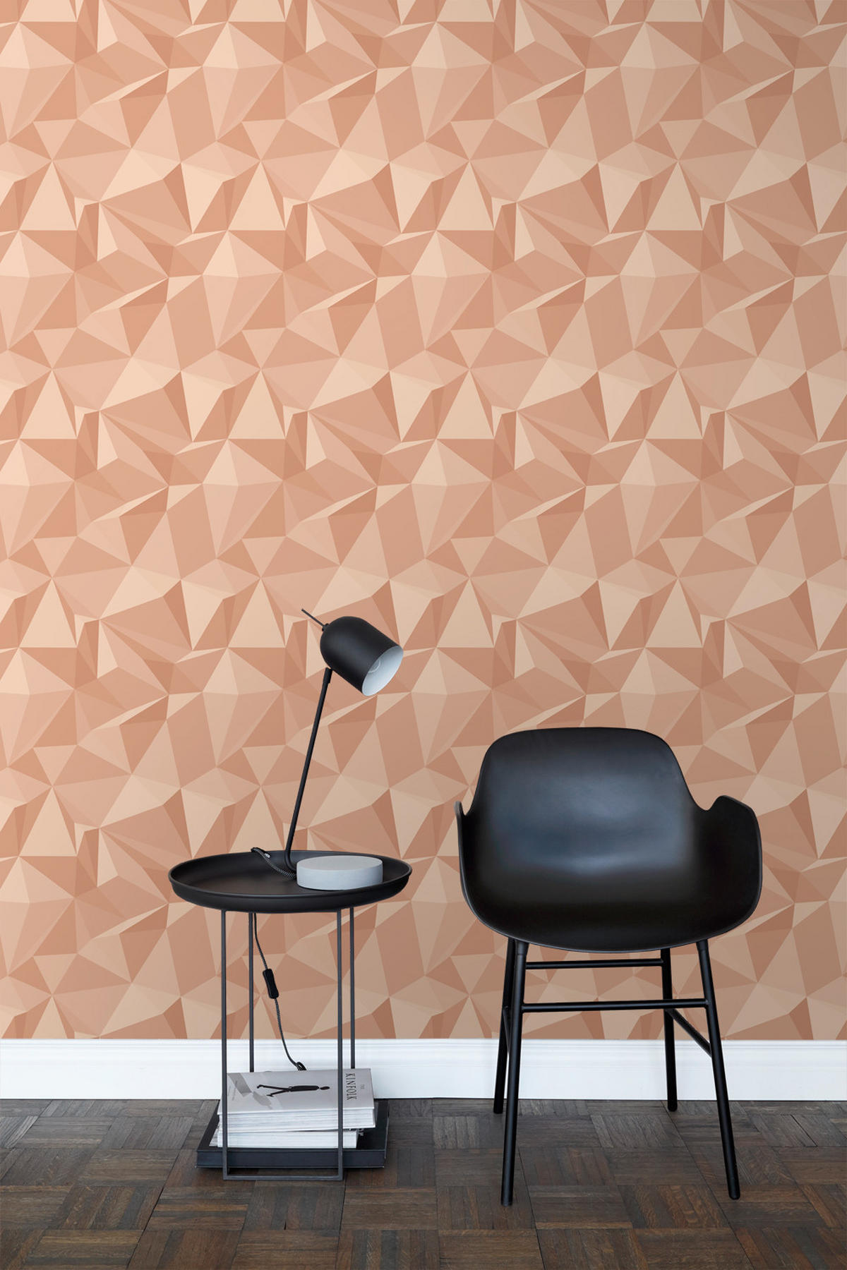 TAPETE 3D-Muster 50 x 900 cm - Pink, Papier (50/900cm) - Sanders & Sanders