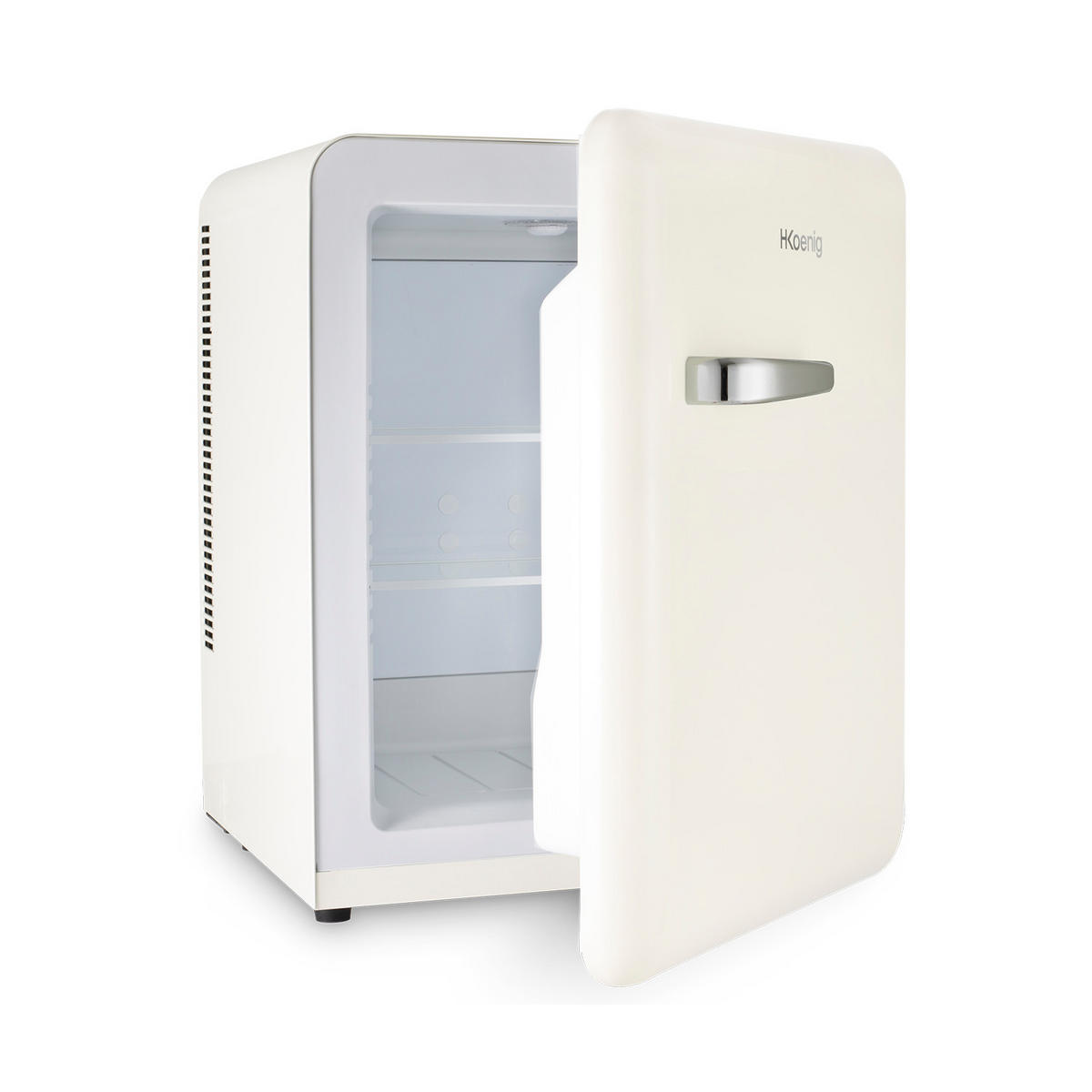 MINI-KÜHLSCHRANK TOAD8, Beige, 31L - Beige, Metall (42/54/48cm) - HKoenig