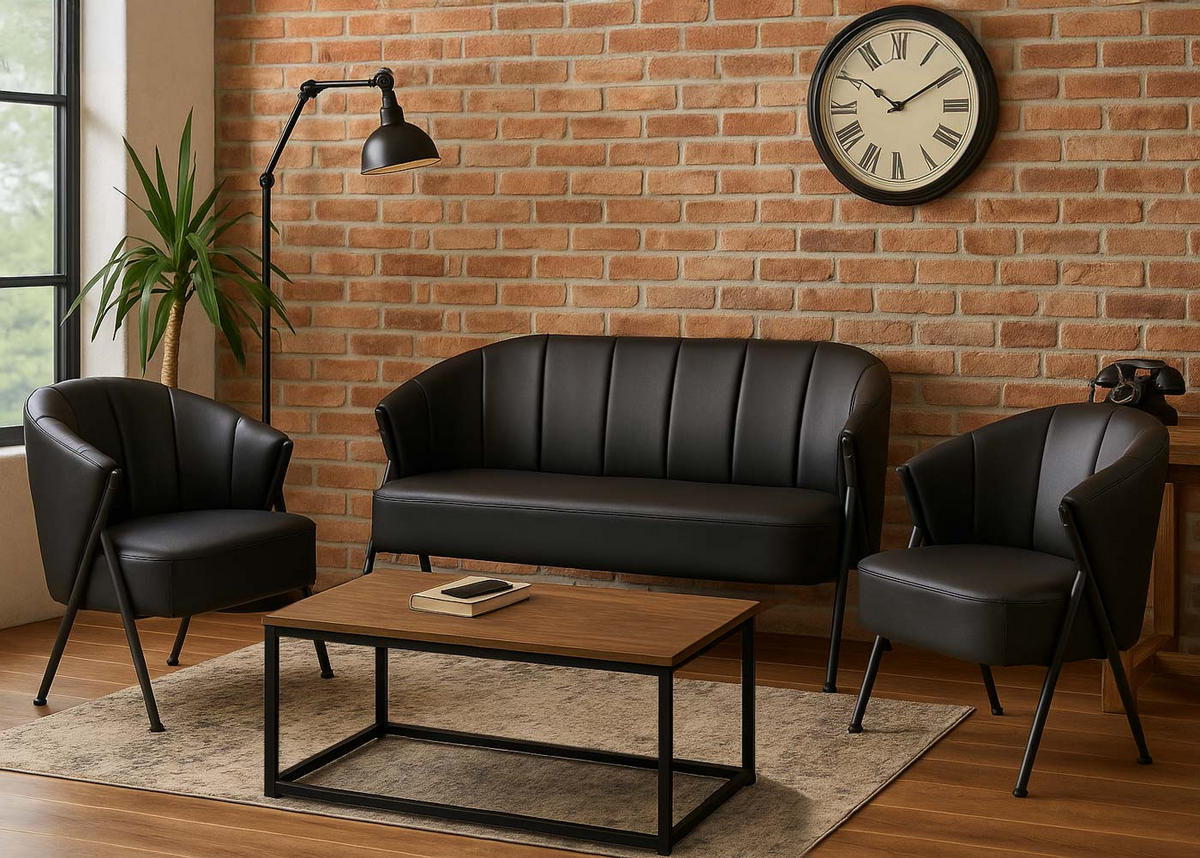 KRESLO Čierne - čierna, plast (65/74/72cm) - MCW