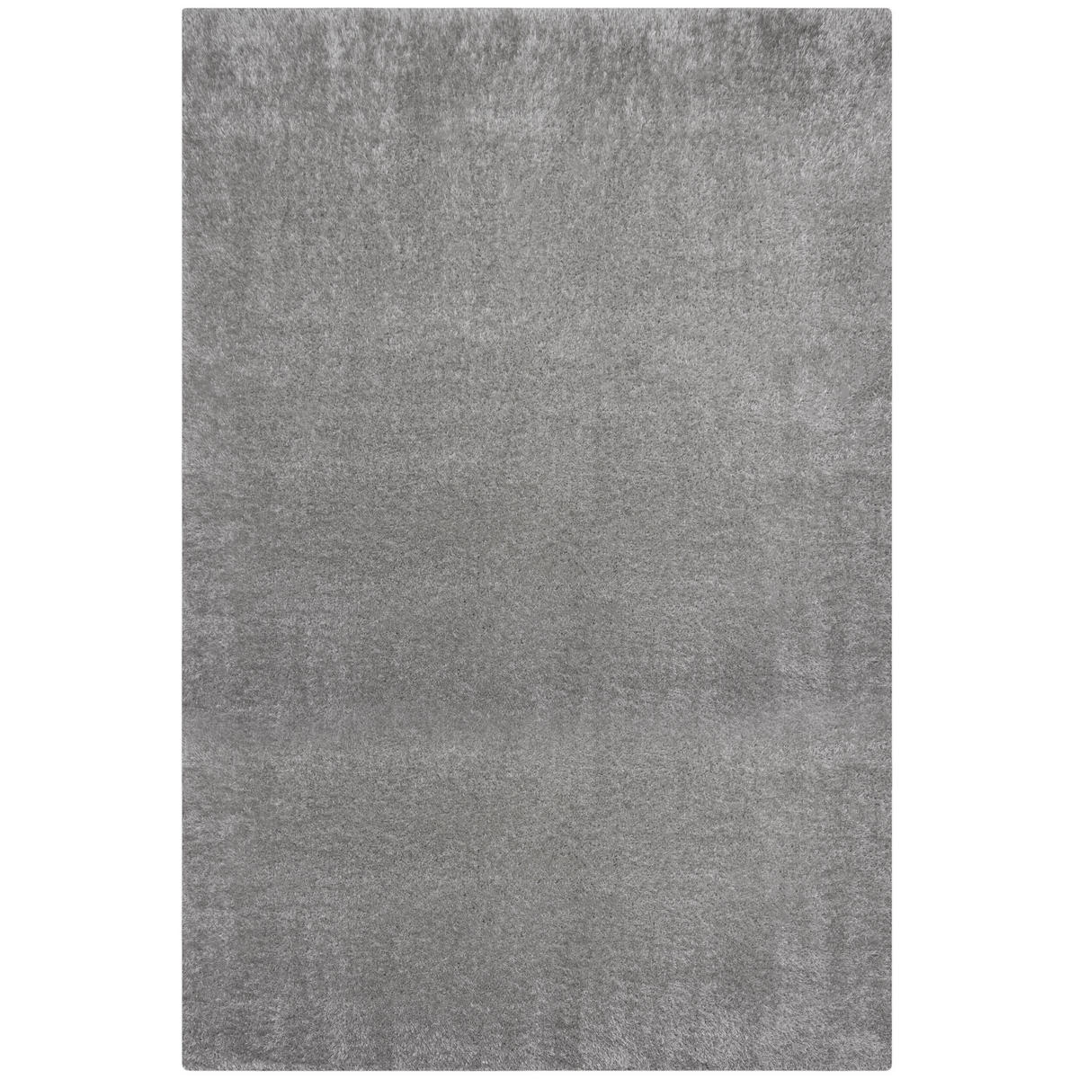 TEPPICH Hochflor Samt-Design, plüschig DOVEL, Grau 120x170 cm - Grau, Textil (120/170cm) - KADIMA DESIGN
