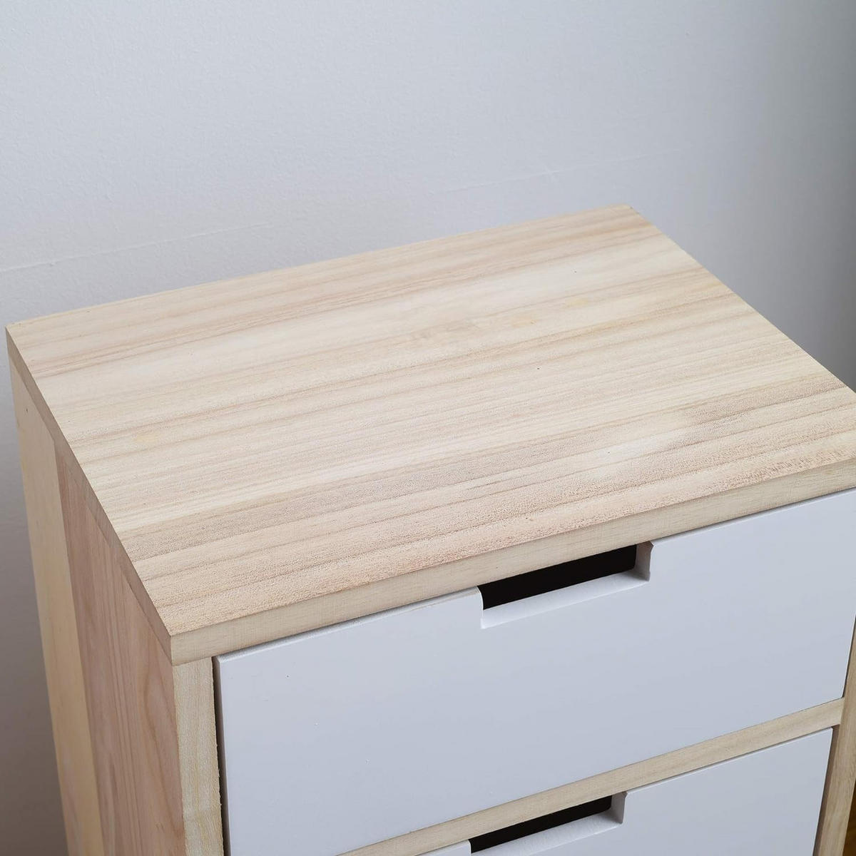 NACHTTISCH Braun 27/35/60 cm - Braun, Holz (27/60/35cm) - Mobili Rebecca