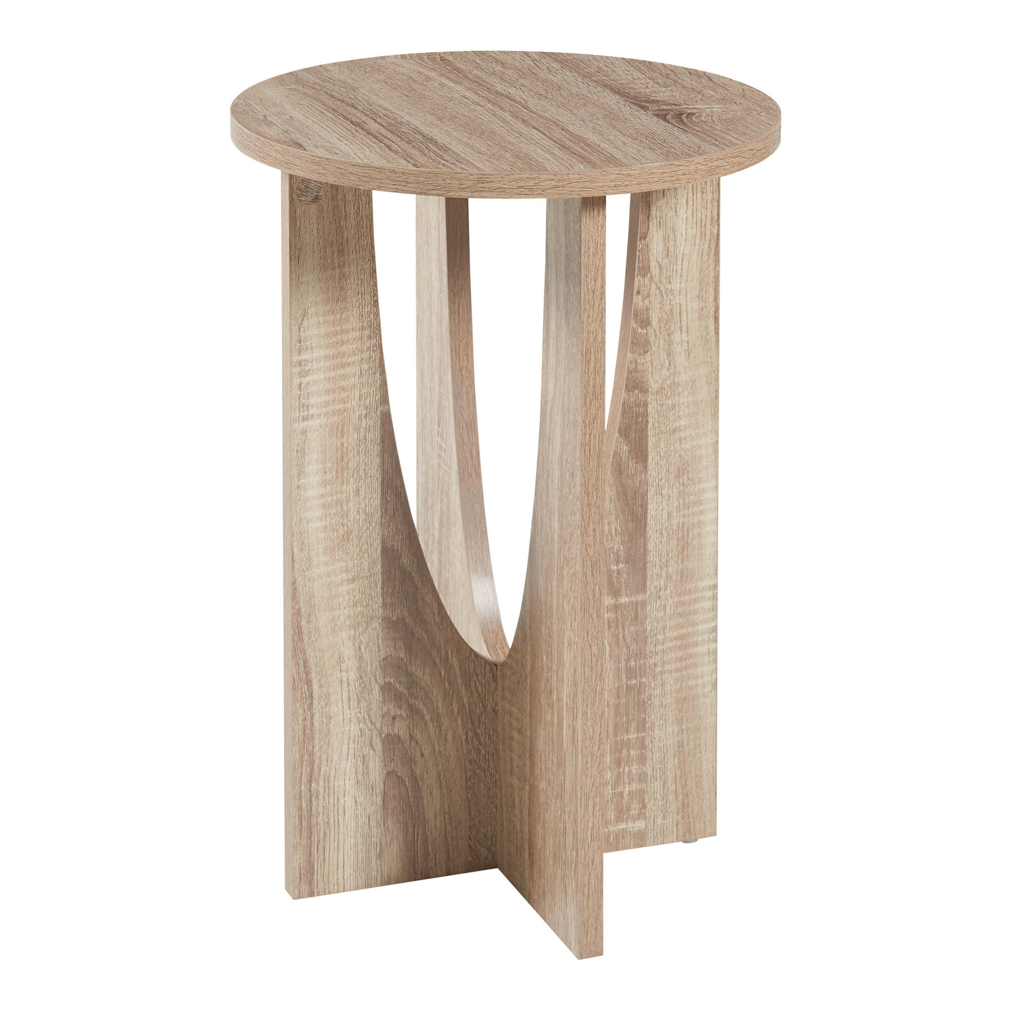 SOFATISCH Rindal - Eichefarben, Holzwerkstoff (38/38/56.5cm) - [en.casa]