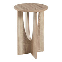 SOFATISCH Rindal - Eichefarben, Holzwerkstoff (38/38/56.5cm) - [en.casa]