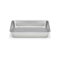 BACKFORM Silber 23/23/4 cm P03622 - Silberfarben, Metall (23/4/23cm) - Patisse 
