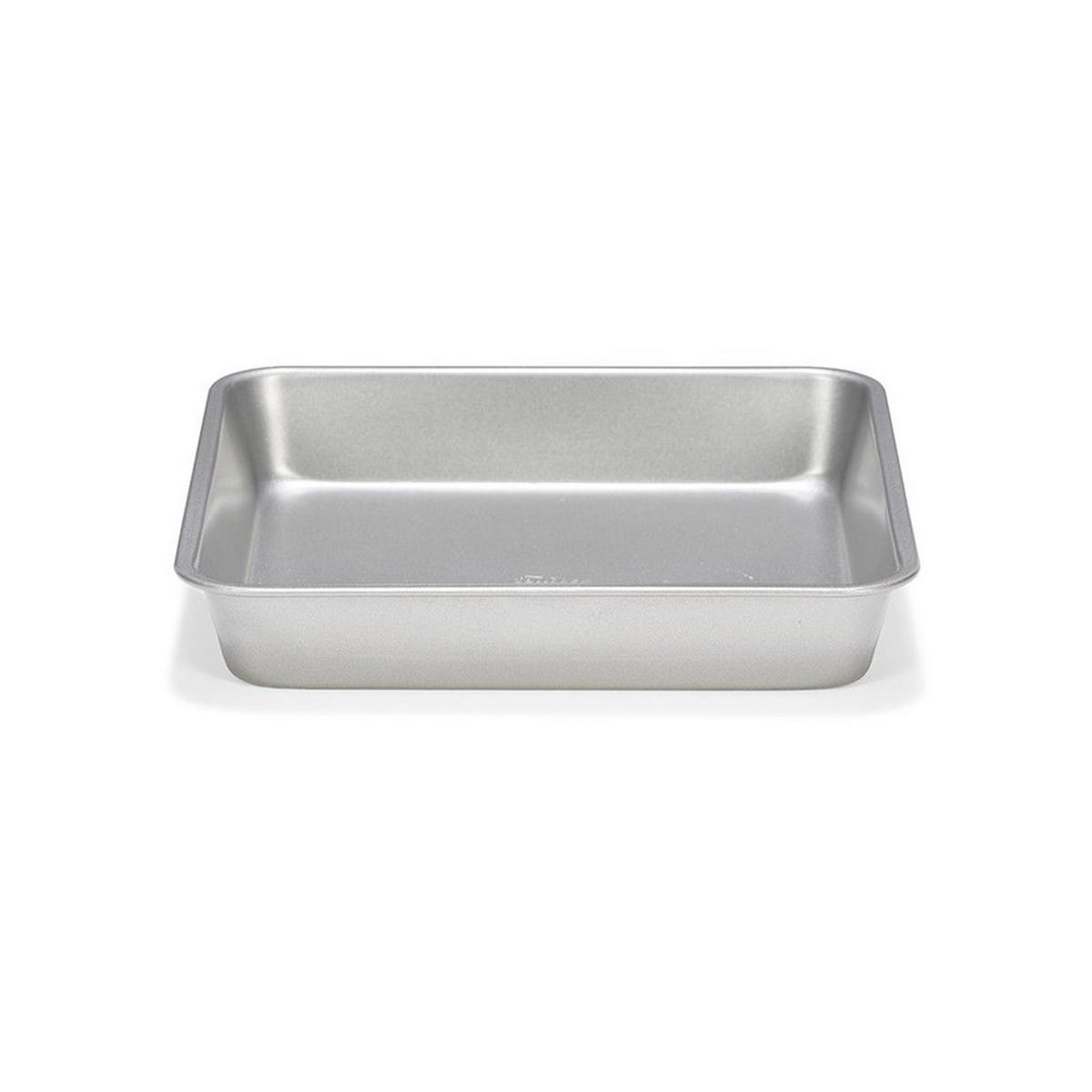 BACKFORM Silber 23/23/4 cm P03622 - Silberfarben, Metall (23/4/23cm) - Patisse 