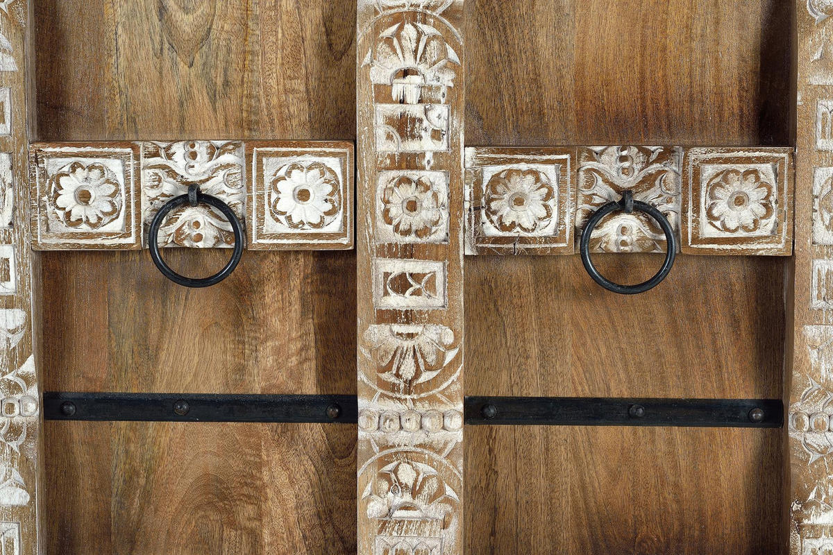 HIGHBOARD aus Mangoholz - Braun, Holz (45/180/100cm) - Giner y Colomer