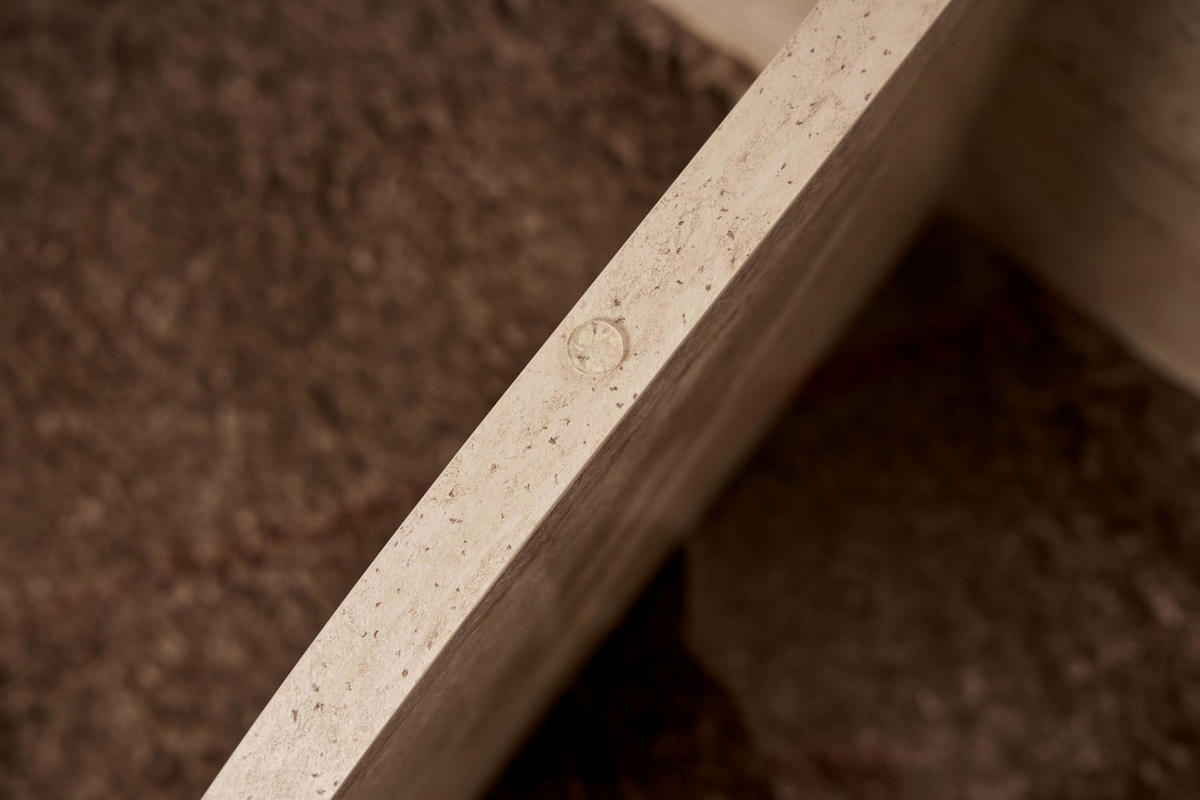 COUCHTISCH aeris beige - Beige, Holz (75/75/35cm) - Habitat Garten