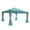 PERGOLA CALPE Türkis - Türkis, Textil (400/290/400cm) - MCW