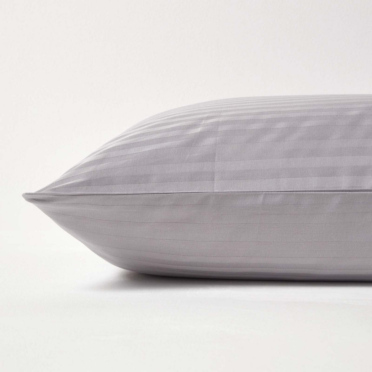 KISSENBEZUG Damast, Ägyptische Baumwolle, Fadendichte 330 - Grau, Textil (60/60cm) - Homescapes