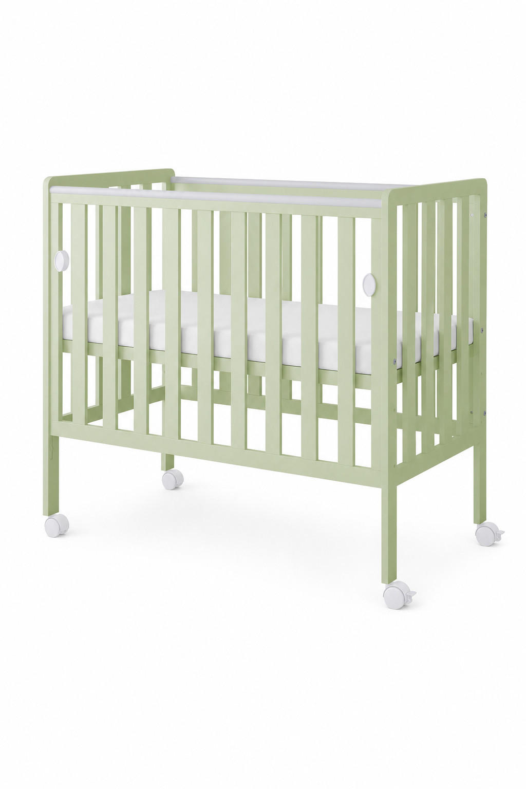 BEISTELLBETT BeBino Mini - Mintgrün, Holz (50/100cm) - kiki design