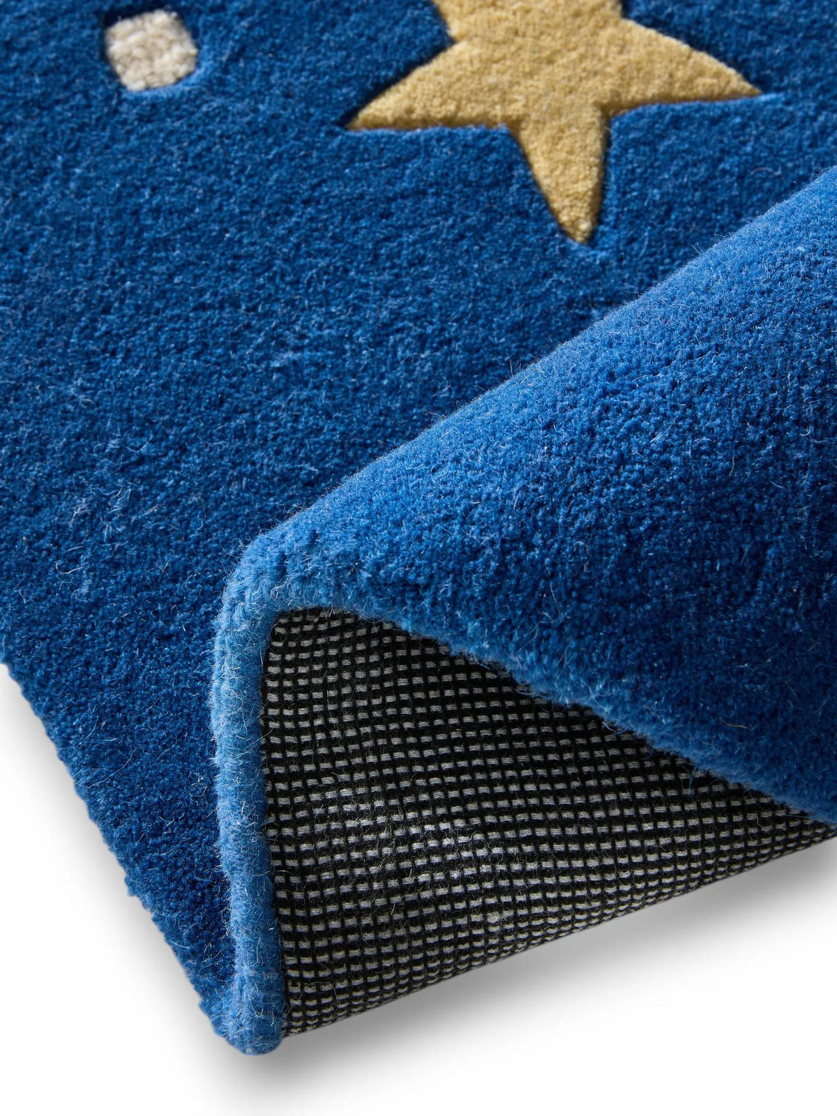 KINDERTEPPICH Alex Blau 120/170 cm - Blau, Naturmaterialien/Textil (120/170cm) - benuta
