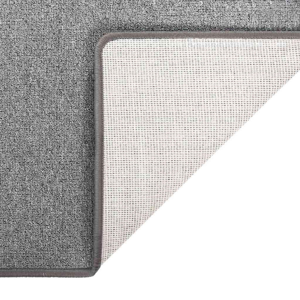 TEPPICHLÄUFER Dunkelgrau 50/150 Cm - Grau, Kunststoff (150/50cm) - vidaXL
