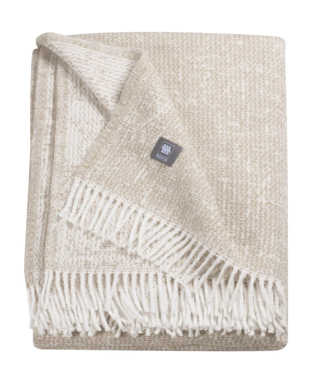 DECKE / Plaid Ease beige 140x200cm - Beige, Textil (140/200cm) - Musterring