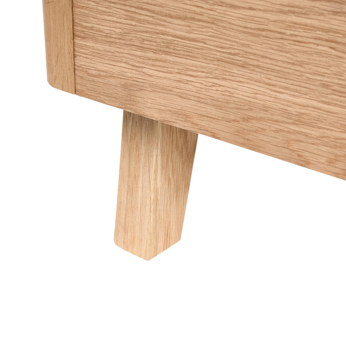 BETT mit Lattenrost 140/200 cm Hellbraun Wizernes - Hellbraun, Holzwerkstoff (140/200cm) - Beliani