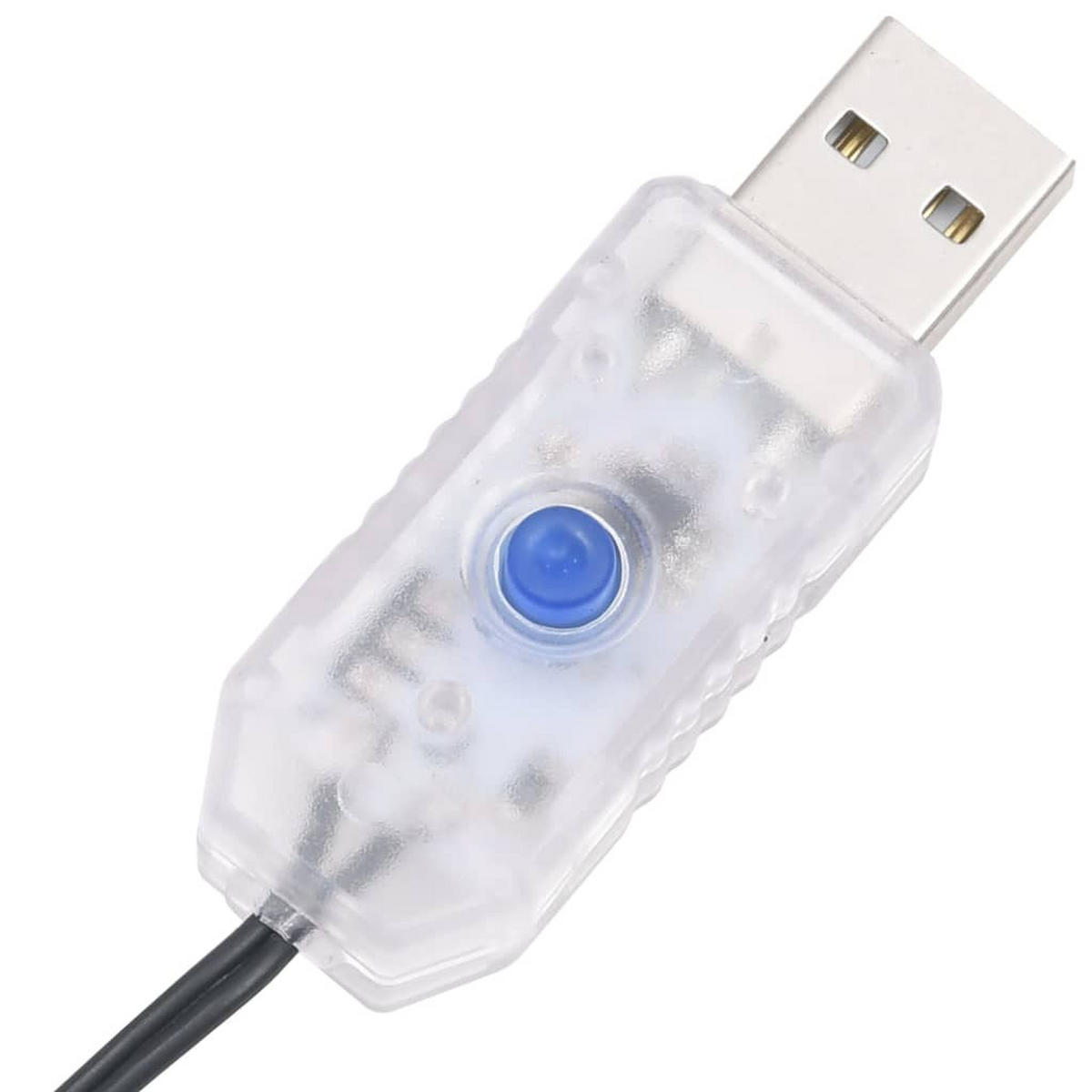 LED-LICHTERKETTE Mit 150 Leds Blau 15 M Pvc - Blau, Kunststoff (1500cm) - vidaXL