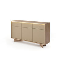 KOMMODE: Naturbolivar, 153,9 x 84,4 x 40 cm - Eichefarben, Holzwerkstoff (153.9/84.4/40cm) - 3XE LIVING