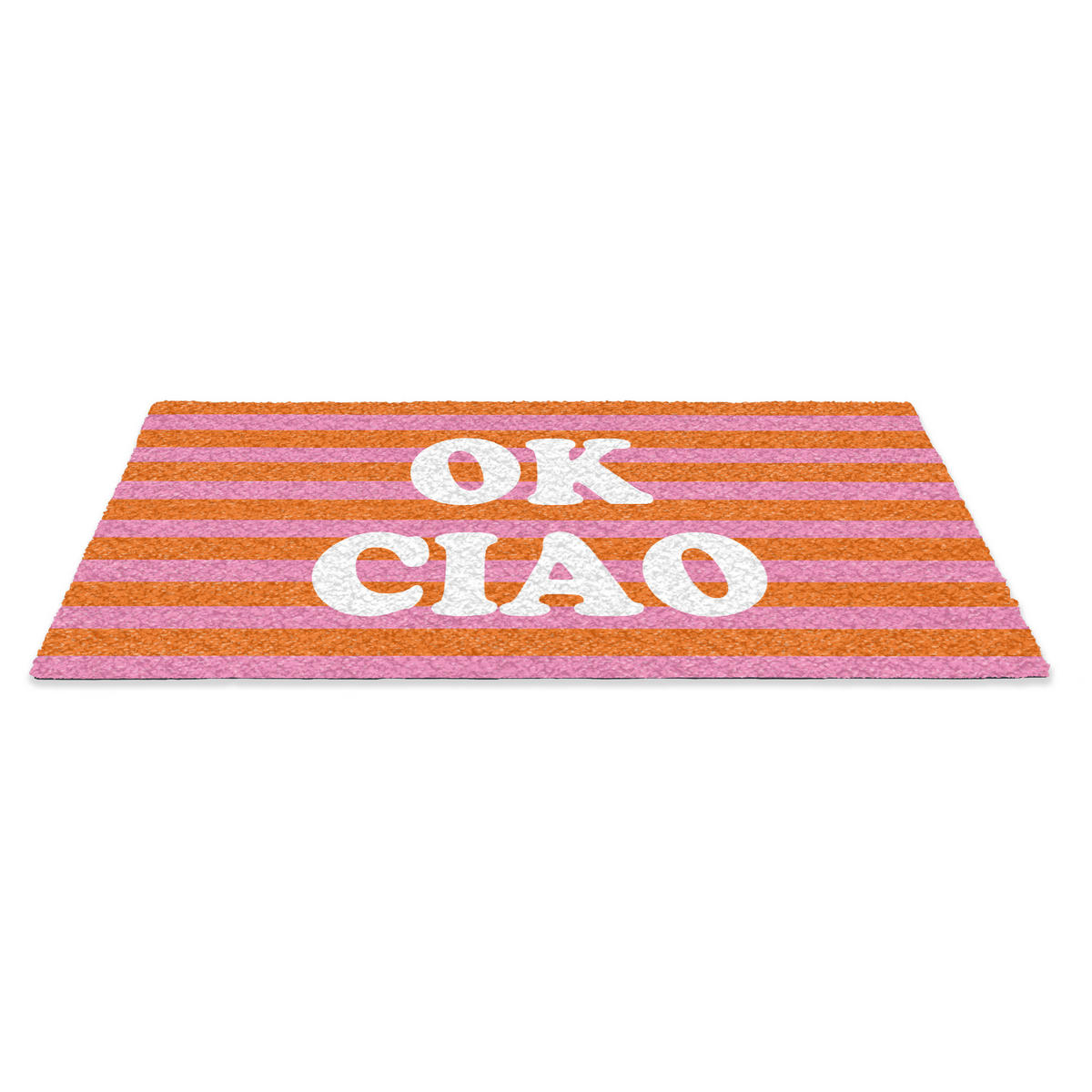 ROHOŽKA Ciao - Citace - Stripes 60x40 cm - pomerančová, plast/umělá hmota (60/0.4cm) - MuchoWow