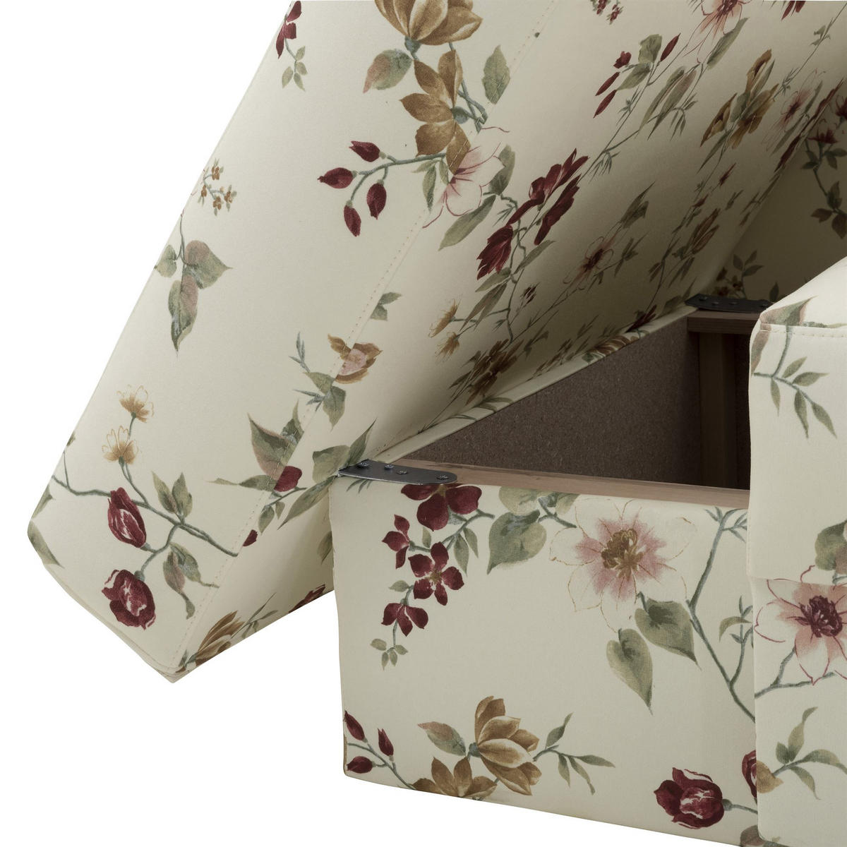 RECAMIERE Armlehne links Kalila Flachgewebe weiß - Weiß, Kunststoff (154/86/93cm) - 58aufmkessel