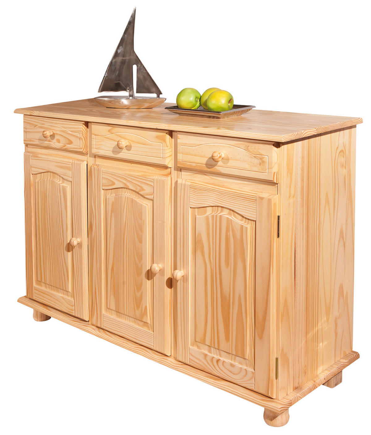 SIDEBOARD natur - Braun, Holzwerkstoff (130/87/43cm) - ebuy24